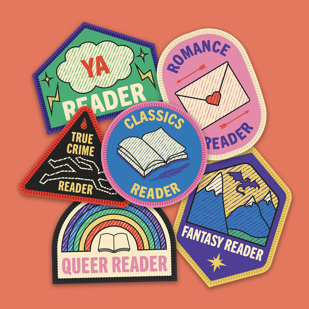 Fantasy Reader Sticker – Bookish Merit Badge for Fantasy Fans