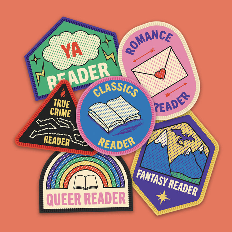 Fantasy Reader Sticker – Bookish Merit Badge for Fantasy Fans