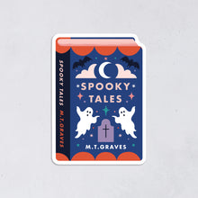 Spooky Tales Book Halloween Sticker