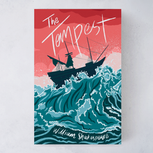 Wordsworth paperback of The Tempest with exclusive Bookishly cover design