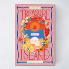 Flatlay of Treasure Island by Robert Louis Stevenson with exclusive Bookishly dust jacket