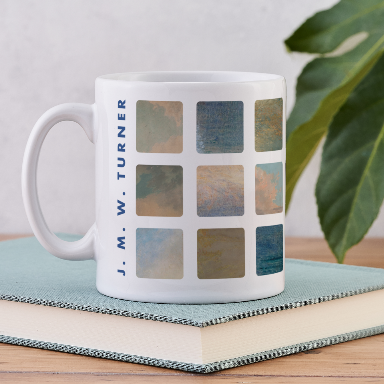 J.M.W. Turner Art Mug – Ceramic Mug with Details from Turner Paintings
