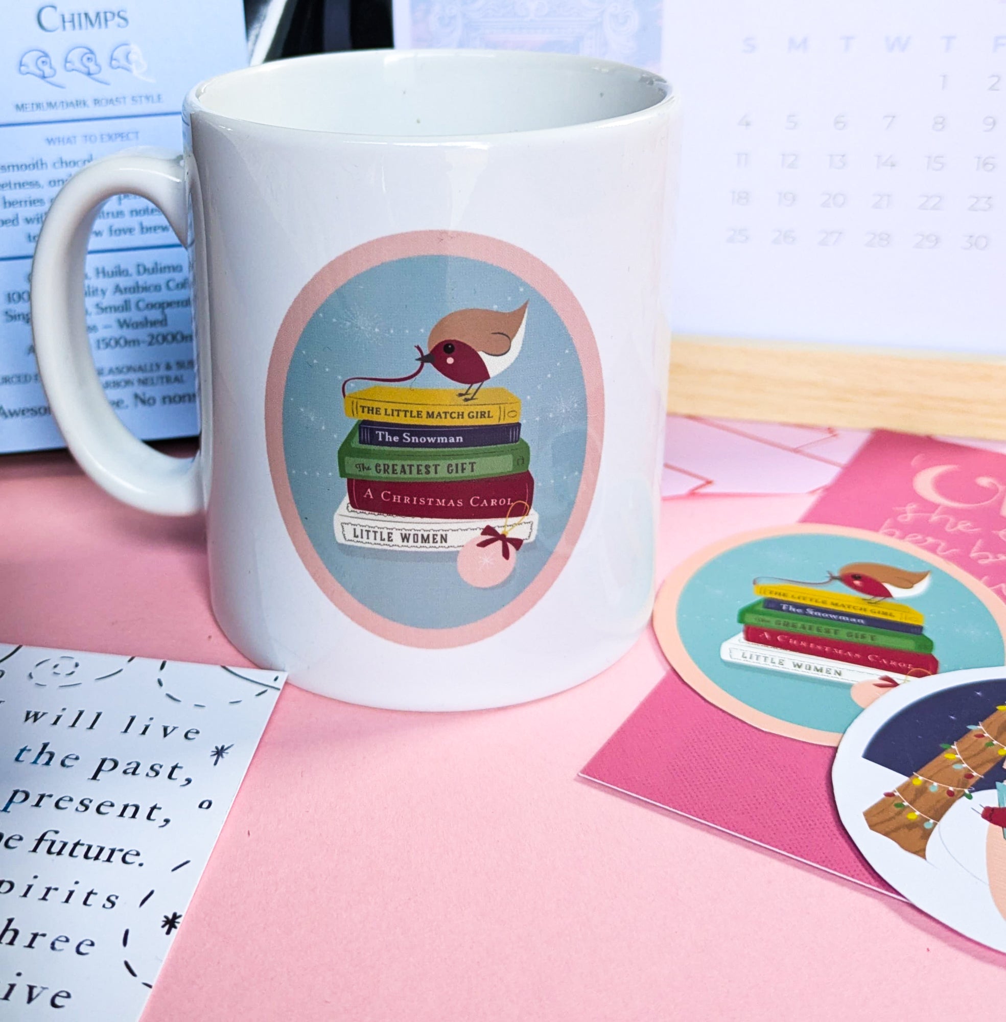 Brrr Basket – Cosy Winter Gift Box for Book Lovers