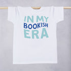In my bookish era. Bookishly t-shirt. Bookish clothing. Gift for book lover, bookworm, reader and bibliophile.