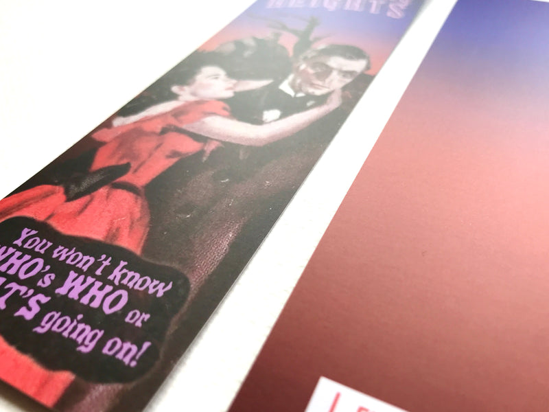 Funny Wuthering Heights Bookmark – Pulp Classic Cover