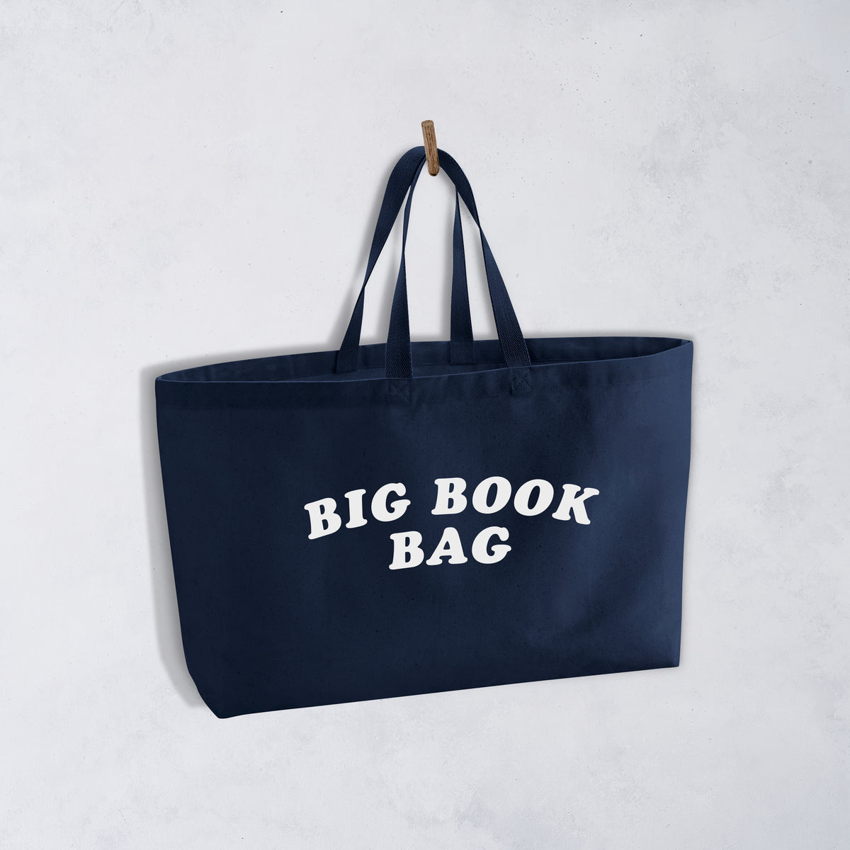 Big Book Bag – Oversized Canvas Tote