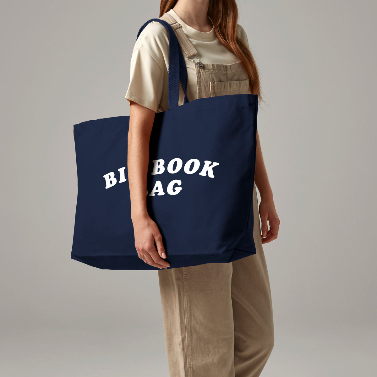 Big Book Bag – Oversized Canvas Tote