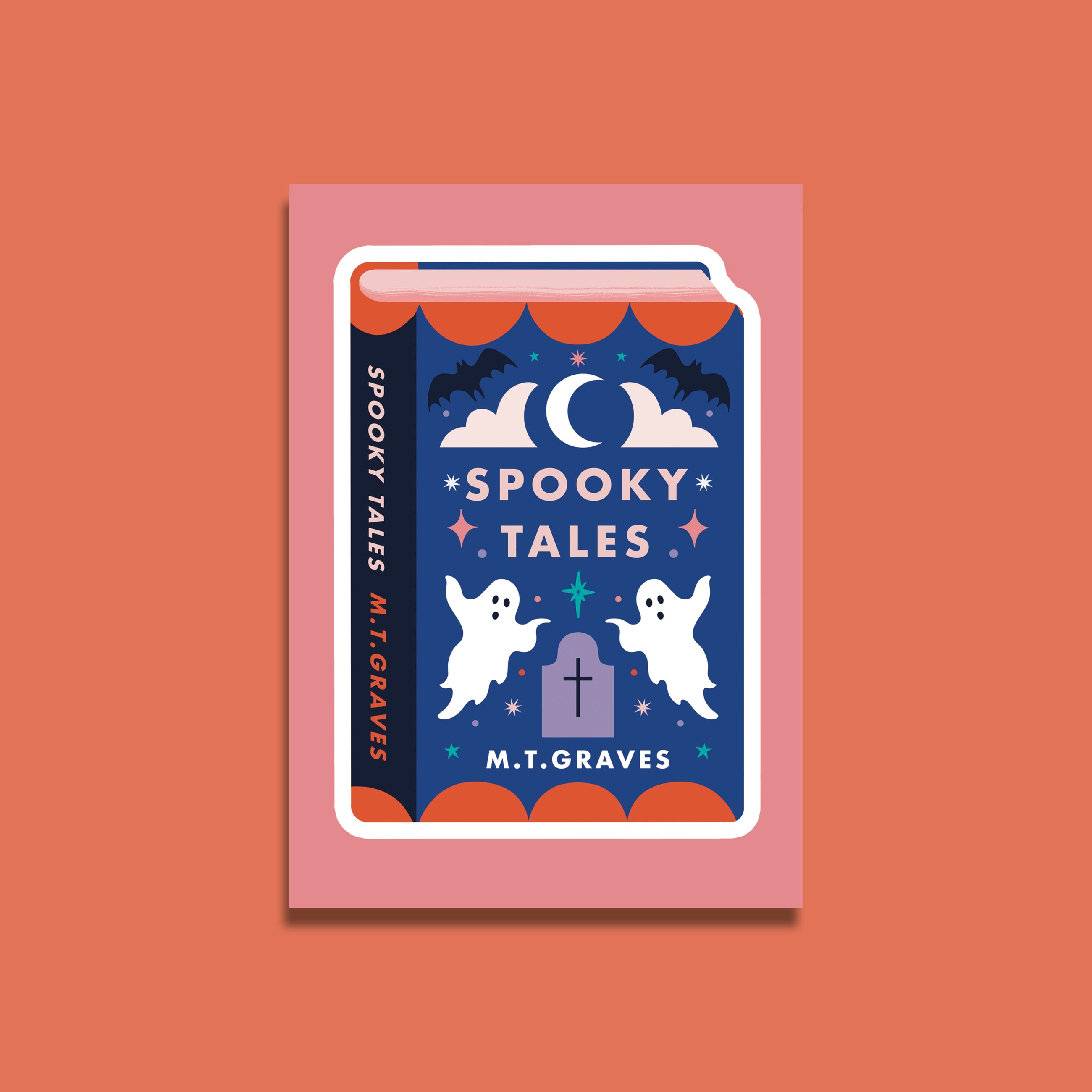 Bookish Halloween Postcard Set