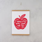 Books are good for you. Literary activist wall art. Bookish prints for readers. Gift for readers, book lovers, bookworms, bibliophiles. Prints by Bookishly. The Power of reading. The joy of books. Educational art. Classroom art. Prints for teachers.