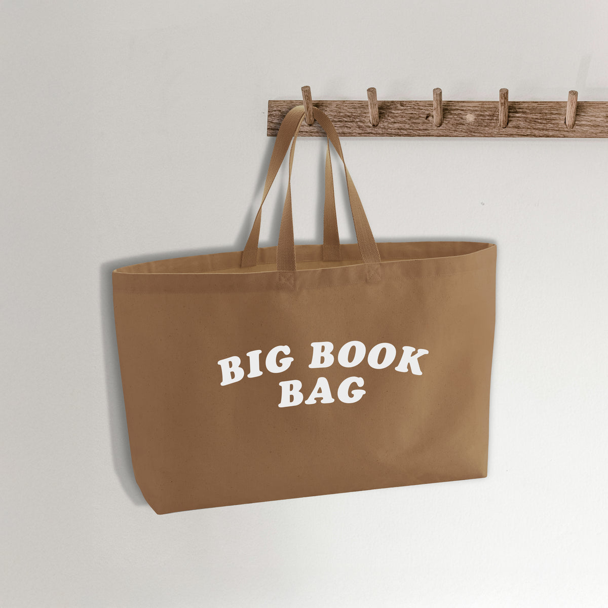 Big Book Bag – Oversized Canvas Tote