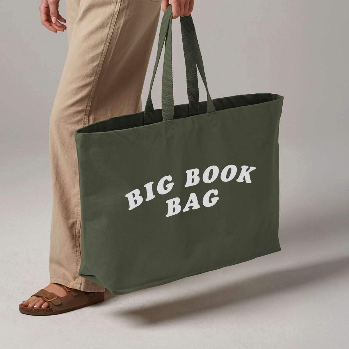Big Book Bag – Oversized Canvas Tote