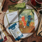 Shakespeare’s Henry V Classic of the Month subscription box with book, bookmark, tea, and discussion notes from Bookishly.