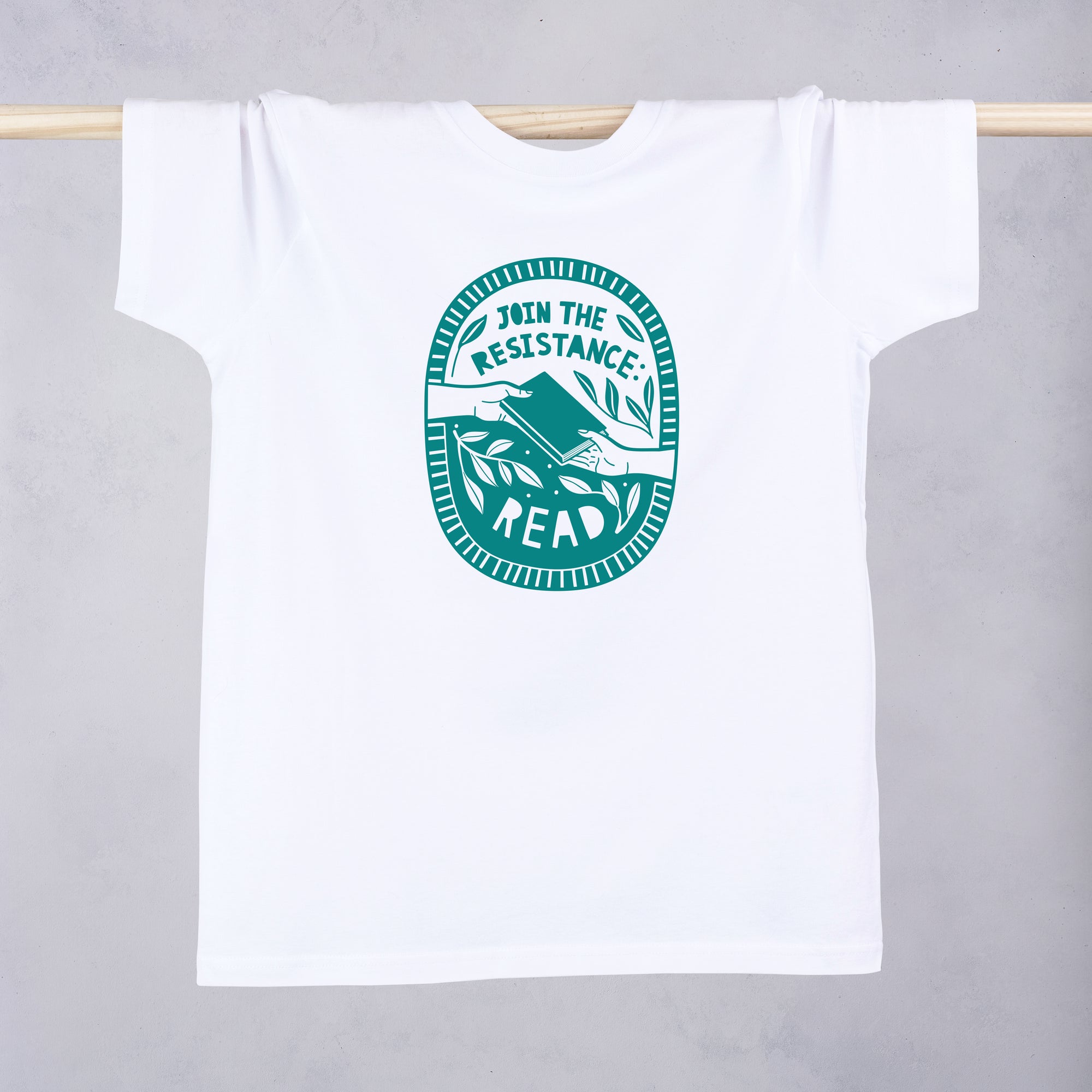 Join the resistance. Protesting. Human Rights. Literary Activist t-shirt. Clothing for book lover, bookworms, readers and bibliophiles. Educational clothing. Power of reading. Bookishly.