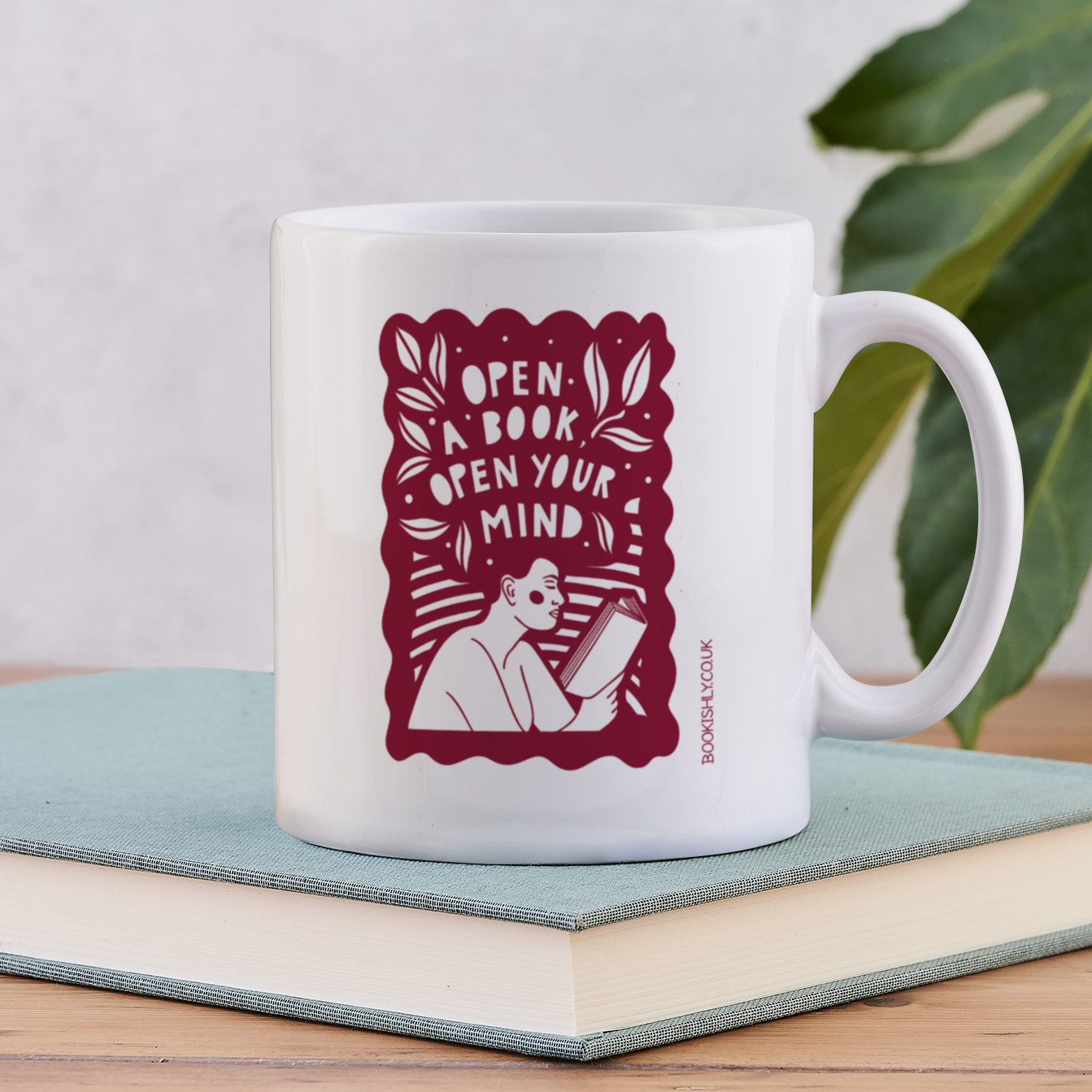 Open a Book, Open your Mind - Literary Mug
