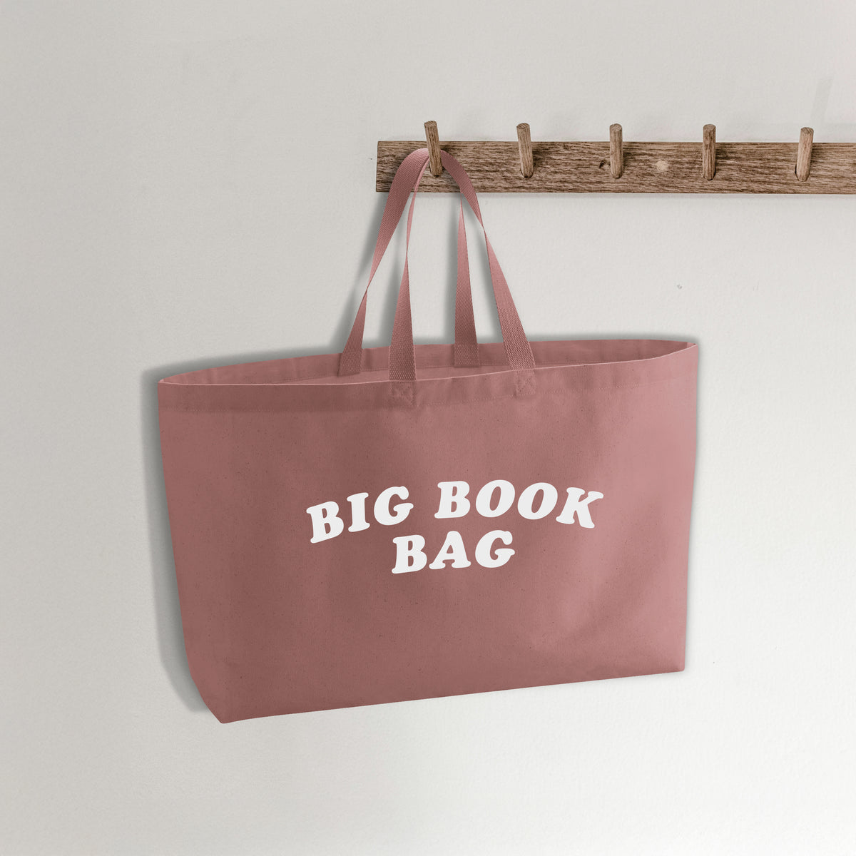 Big Book Bag – Oversized Canvas Tote