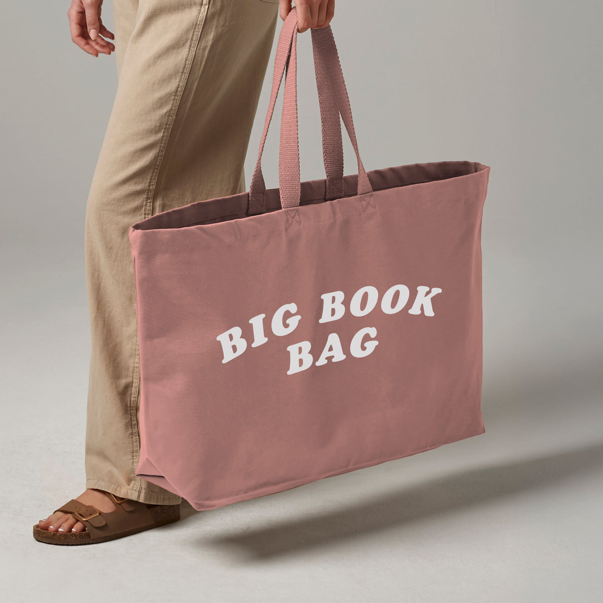 Big Book Bag – Oversized Canvas Tote