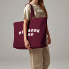 Big Book Bag – Oversized Canvas Tote