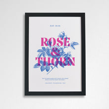 Rose and Thorn - National Theatre Brontë Merch Art Print