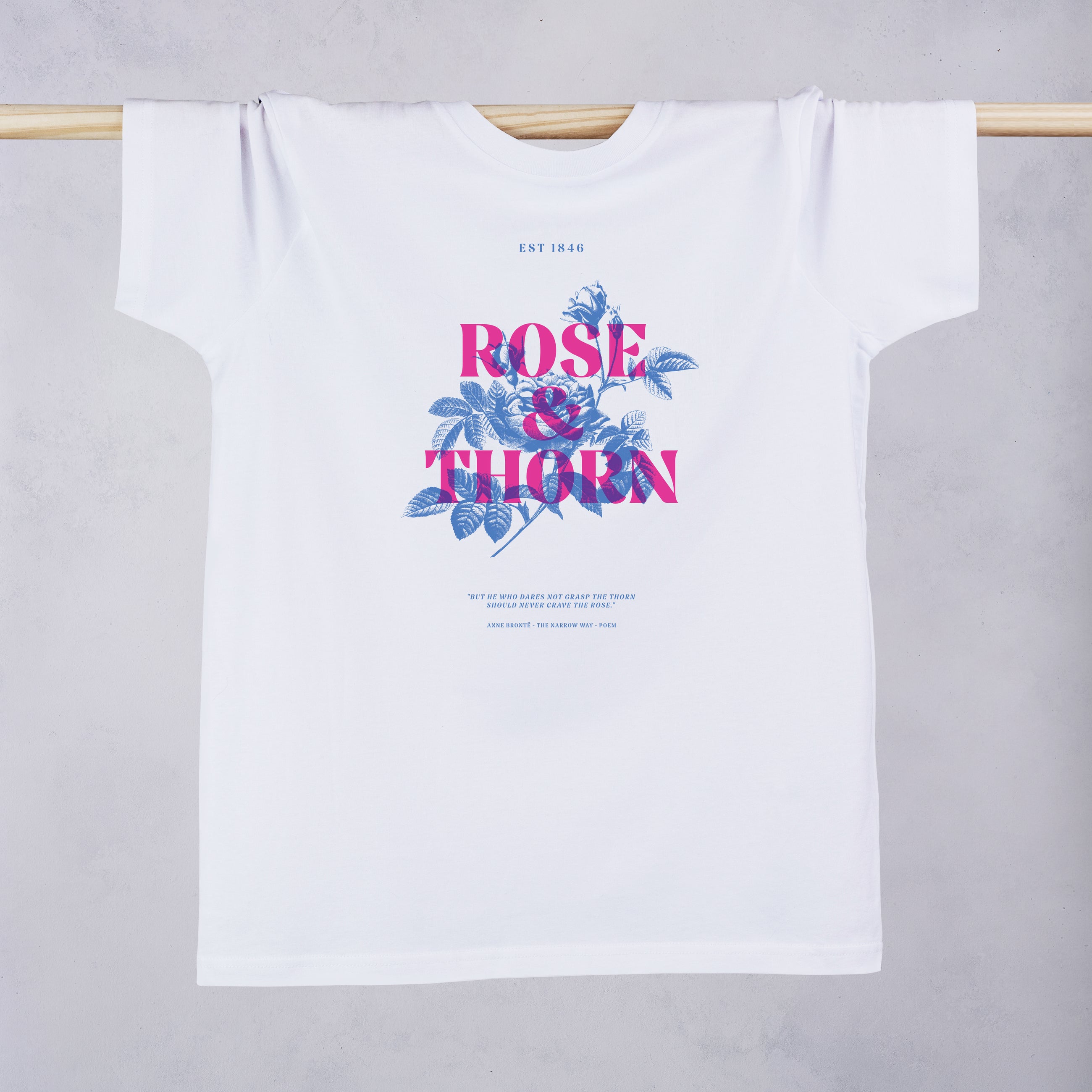 Rose and Thorn - National Theatre Brontë Merch T-shirt