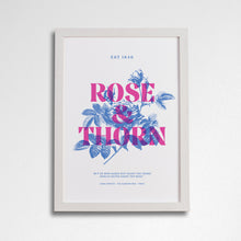 Rose and Thorn - National Theatre Brontë Merch Art Print