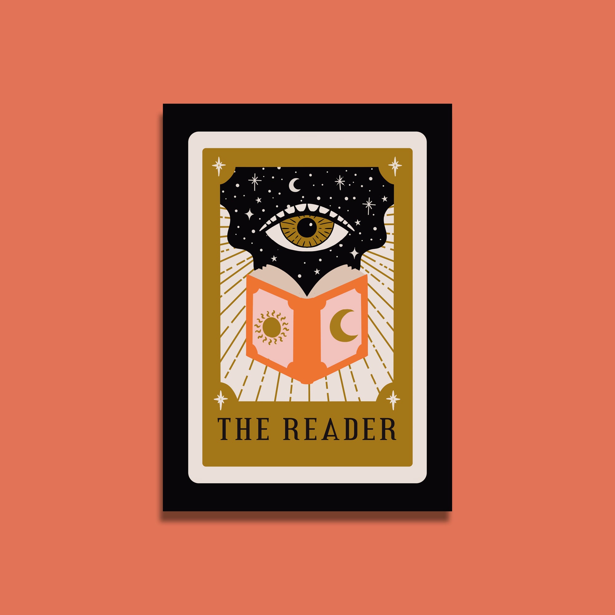 Bookish Halloween Postcard Set