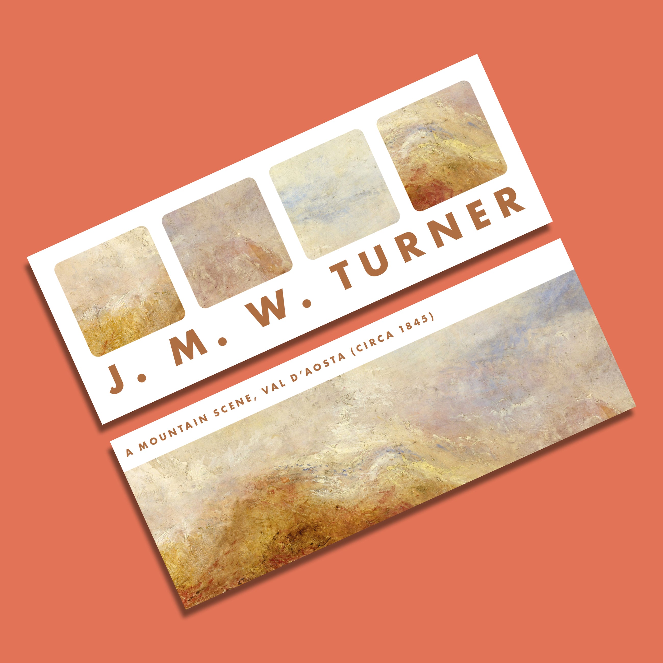 J.M.W. Turner Art Bookmark
