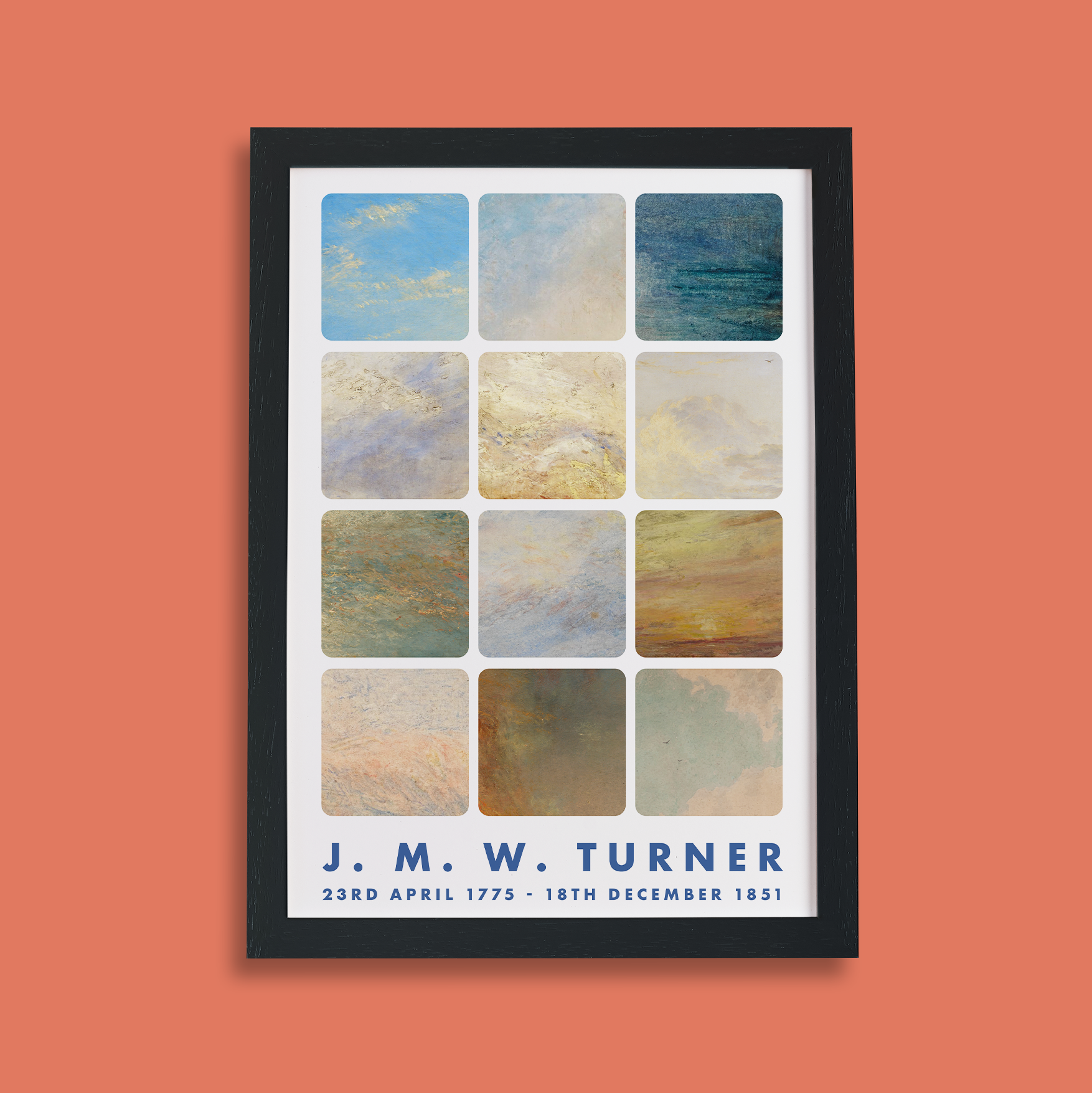 J.M.W. Turner Art Print | Art Gallery Poster