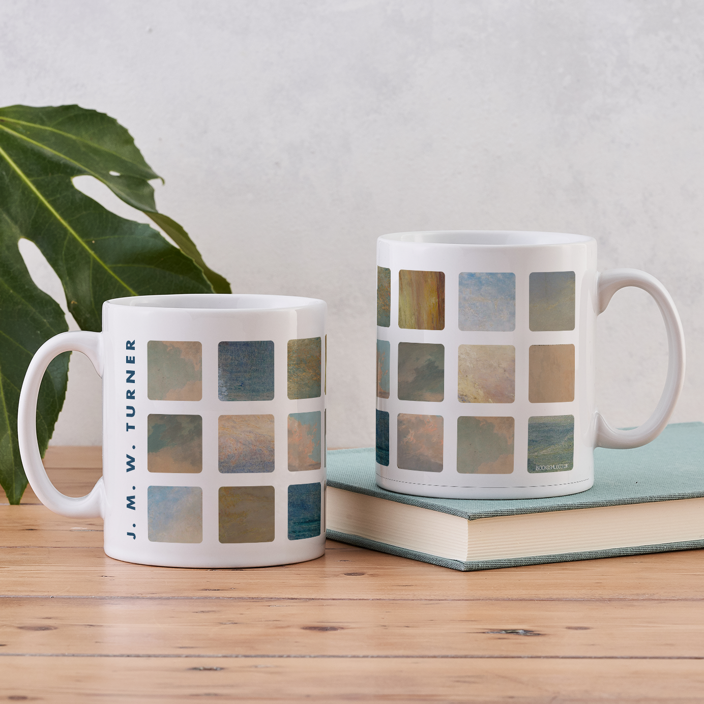 J.M.W. Turner Art Mug – Ceramic Mug with Details from Turner Paintings