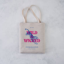 Wild and Wicked. Bronte Sisters. National Theatre Merch. Bookishly tote bag. Perfect for book lovers, bookworms, readers and bibliophiles.