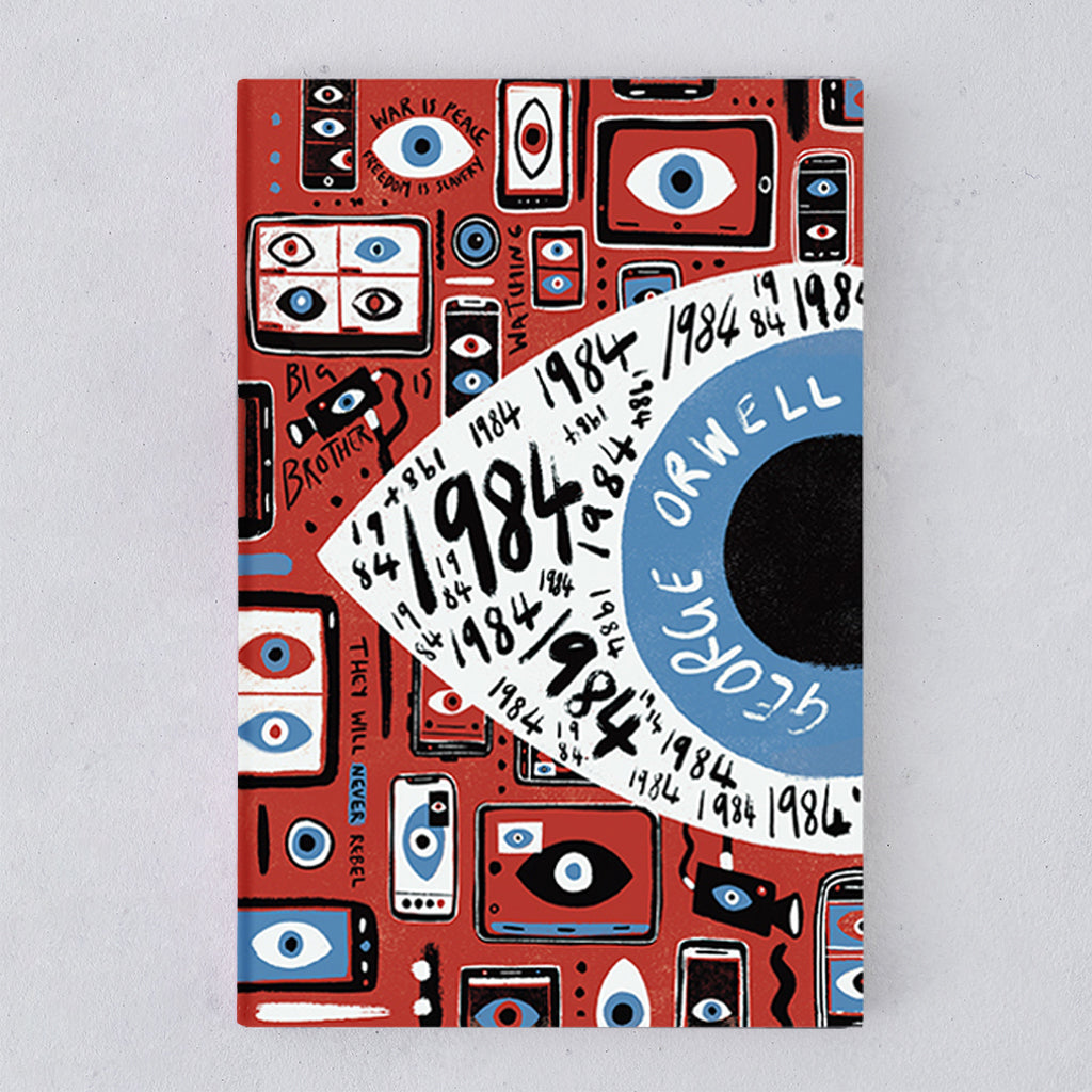 1984 front cover - 1984 by George Orwell - beautiful editions of classic books