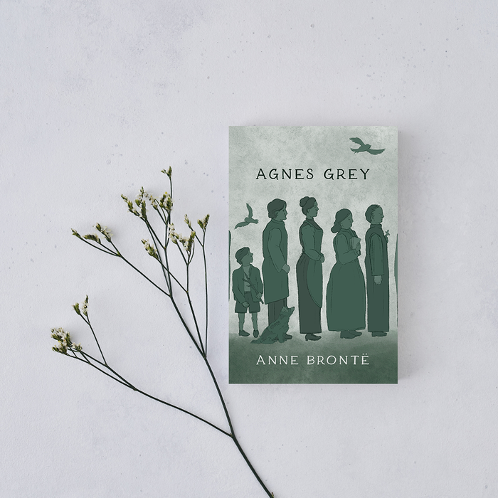 Agnes Grey by Anne Bronte. Illustrated Bookishly Edition. Classic Literature.