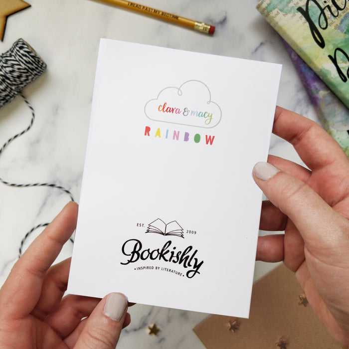 Rainbow 'I Know You By Heart' Child's Birthday Card