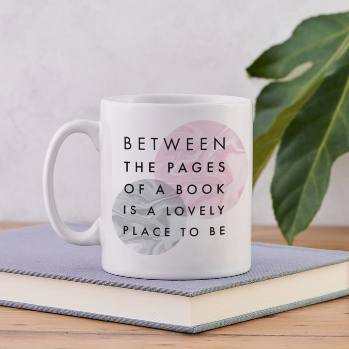 Literary Marble ‘Between The Pages’ Book Lover Mug