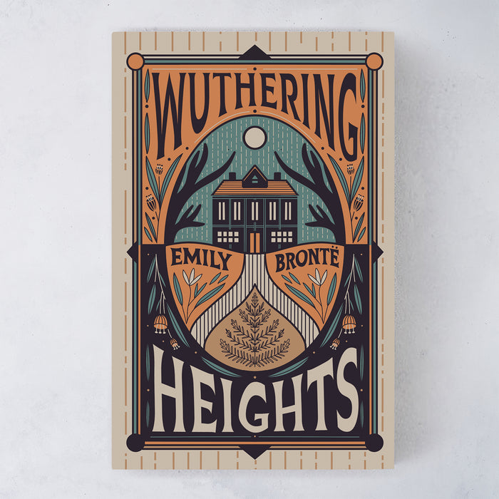 Wuthering Heights front cover - Wuthering Heights by Emily Bronte - beautiful editions of classic books