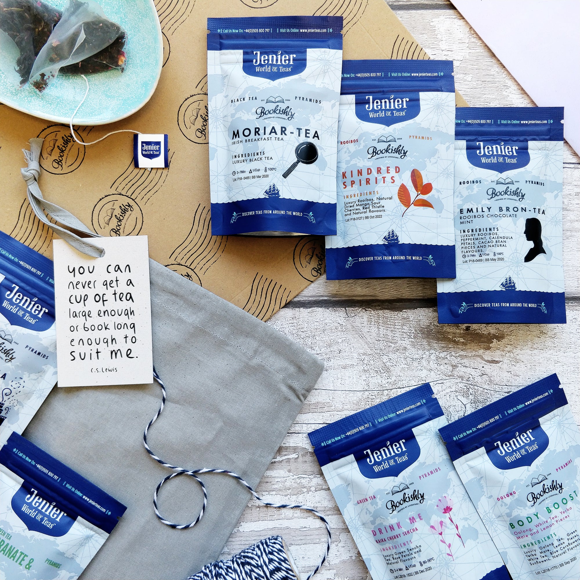 Book Lover's Tea Set Gift — Bookishly