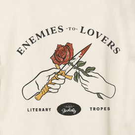 Enemies to Lovers Literary Trope Bookish T Shirt