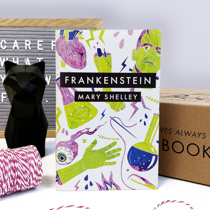 'Frankenstein' By Mary Shelley With Exclusive Bookishly Cover