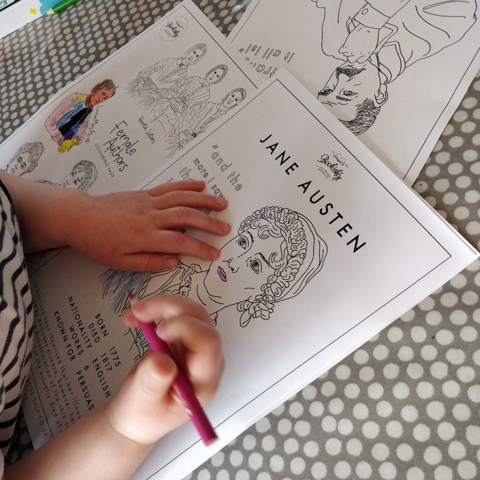Bookishly Free Colouring Pages and Activity Sheets