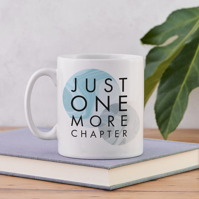 Literary Marble ‘One More Chapter’ Book Lover Mug