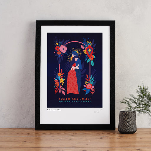 Romeo and Juliet Book Cover Art - Signed Limited Edition Print