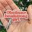 Obstinate Headstrong Girl Wooden Keyring