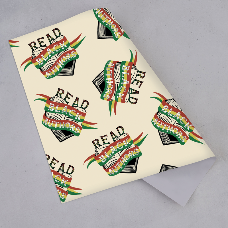 Five Wrapping Paper Sheets - Read Black Authors