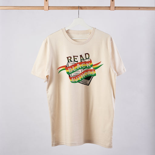 Read Black Authors t-shirt supporting Black History Month and literature.