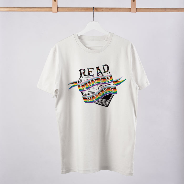 Read Queer Books. Read Queer Authors. LGBTQ Support. LGBTQ Gifting. Independent Indie Bookstores. Queer Bookstores. Books for queer community. Reading accessories. Books. t-shirt. Bookish Clothing.
