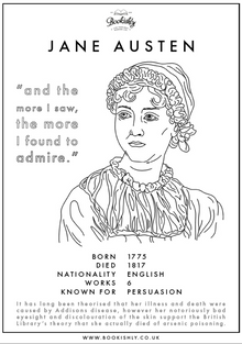 Bookishly Free Colouring Pages and Activity Sheets