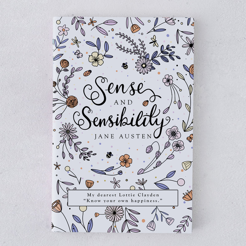 Personalised copy of Sense and Sensibility by Jane Austen