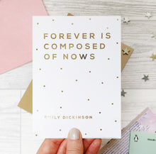 Gold Foil ‘Forever’ Wedding Anniversary Card