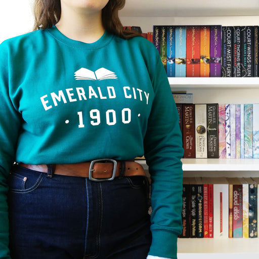Wizard Of Oz ‘Emerald City’ College Style Literary Sweatshirt