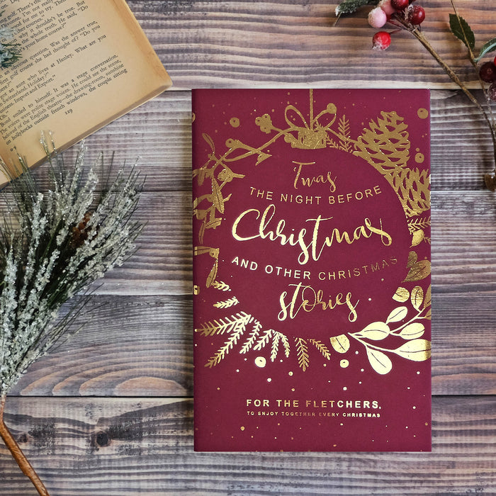 Personalised 'Twas The Night Before Christmas' Christmas Eve Book