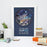 Romantic Personalised Star Map Print - Silhouette Designs